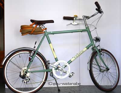 ビアンキ　自転車バッグ　グーワタナベ